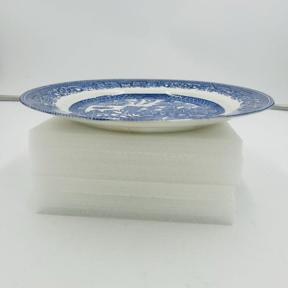 John Steventon & Sons Burslem England Willow Royal Venton Ware 10" Dinner Plate - Picture 4 of 6